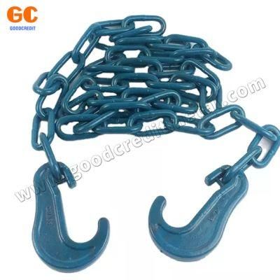 Forging Part Steel G70 G80 Lashing Chain with Grab Hook