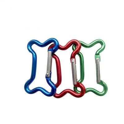 Bone Shaped Carabiner Buckle for Bag Key