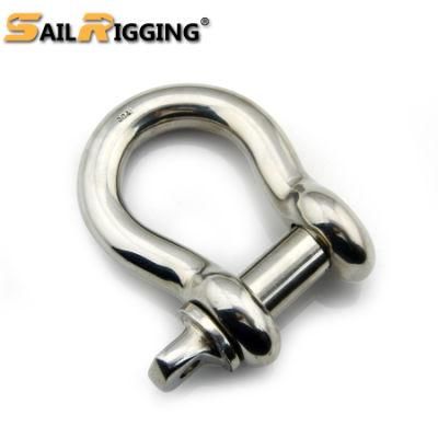 Standard Screw Pin Bow Shackle Stainless Steel