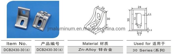 Angle Bracket for Aluminium Profile 3030 Dcb2430