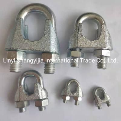 Malleable Iron Wire Rope Clamp Eg DIN741/DIN1142/Type a/Type B/Us Type Drop Forged Wire Rope Clip