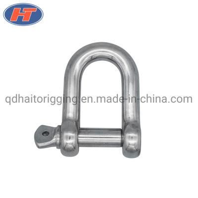 Durable AISI304 Dee Shackle with Factory Marine Sale