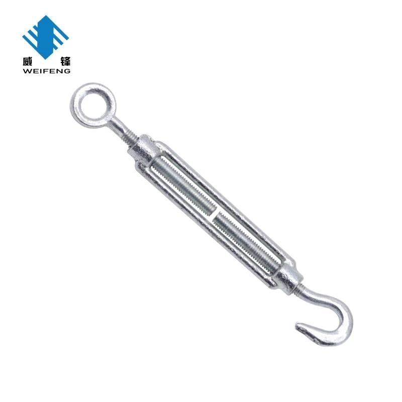 DIN1480 Galvanized Drop Forged Steel Turnbuckles with Hook and Eye