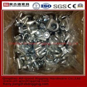 Zinc Plated U S Drop Forged Stainless Steel DIN741 1142 Wire Rope Clips