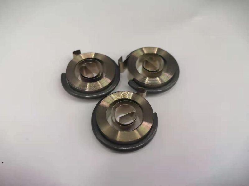 Stainless Steel Flat Wind up Toy Spiral Power Springs