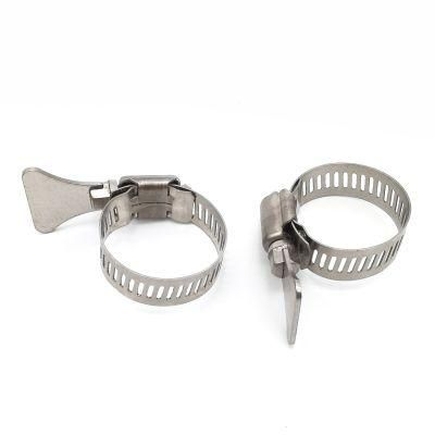 American Style Hose Clamp with Adjustable Butterfly Handle