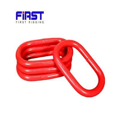 Leading Supplier Strong Welded Galvanized Master Link En-818 for Overloading