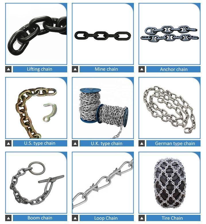 Hot DIP Galvanized Grade 80 Transport Tow Chains