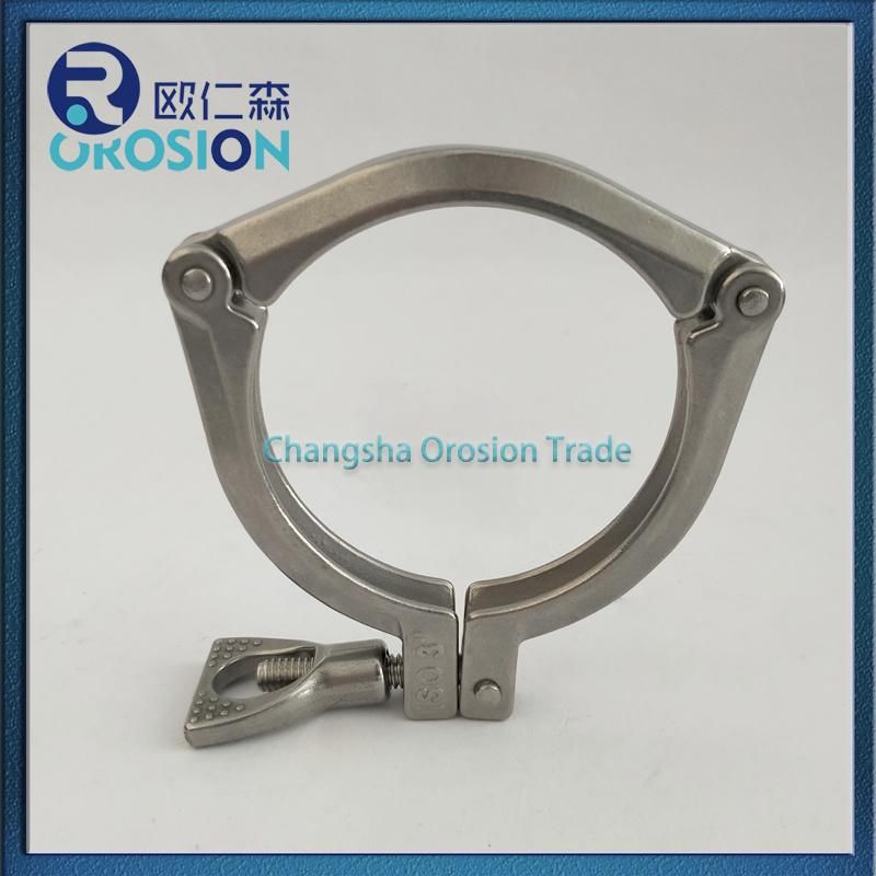 Sanitary Stainless Steel 2.5inch 3PC Clamp
