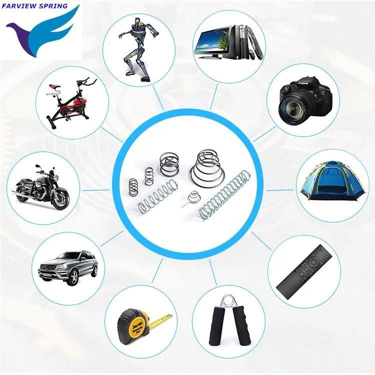 China OEM AAA Battery Springs Metal Double Tower Type Battery Spring