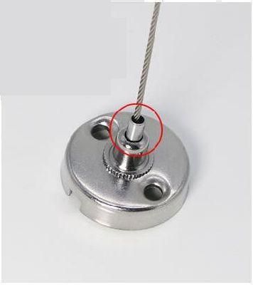 Smallpox Fixed Connection Fixture Disc Code Wire Rope Hanging Code Lighting Sling Accessories Billboard Hanging Code