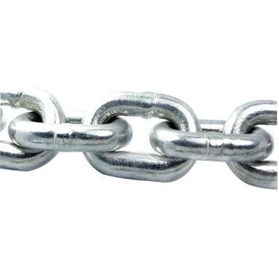 Galvanized Q235 Steel DIN766 Short Link Chain