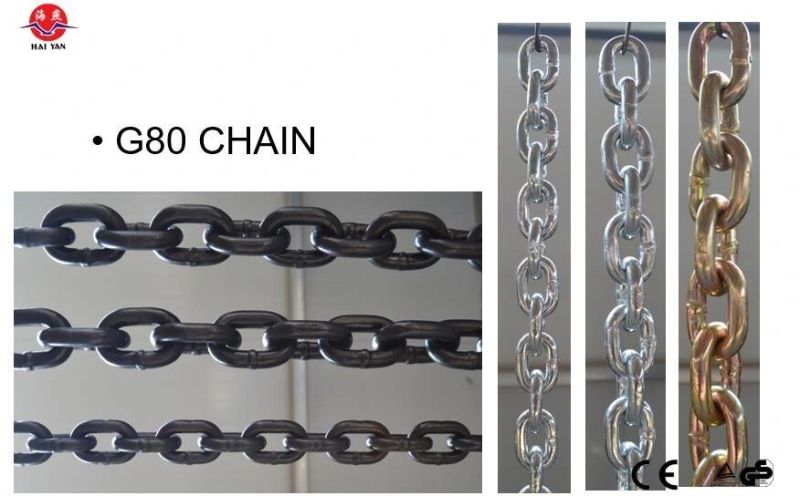 China Factory 1/2 G80 Load Chain Lifting Chain