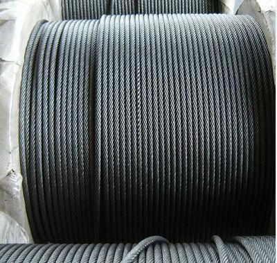 Ungalvanized Cable 6X19+Iwrc with High Quality Package