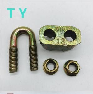 China Manufacturer Rigging Hardware DIN 1142 Malleable Iron Wire Clamp