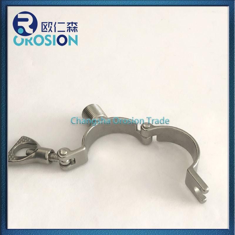 Hygienic Stainless Steel 304 Clamped Pipe Holder