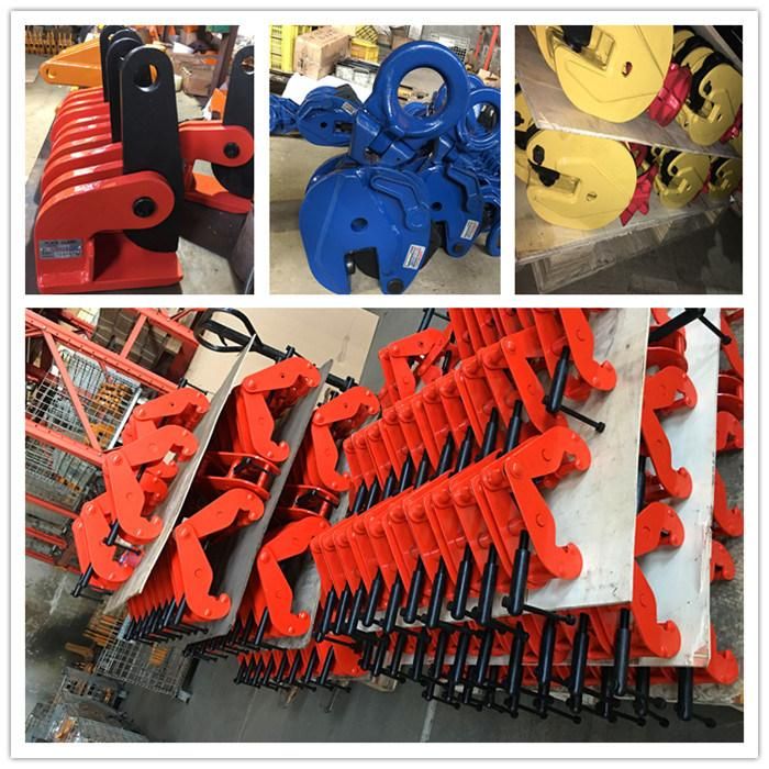 Wide Open Vertical Lifting Clamps with Steel Plate