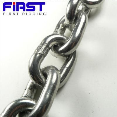 Hot DIP Galvanized Alloy En818-2 G80 Lifting Chain for Mining