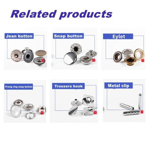 4 Part Silver Hook and Bar for Garments