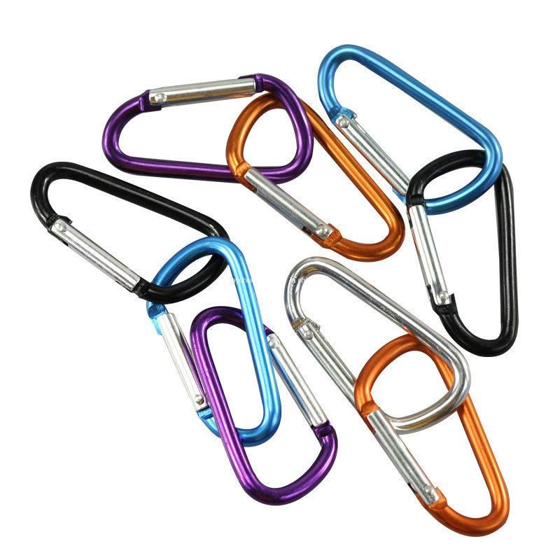 Safety Buckle Keychain Climbing Carabiner Camping Hiking Hook