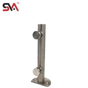 High Quality Stainless Steel Floor Mounted Two-Point Fixed Glass Clamp