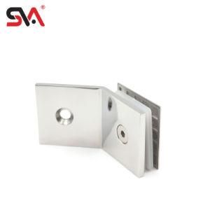 Sva-018A High Quality Stainless Steel Shower Hardware 135 Degree Glass Clamp