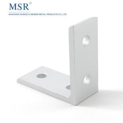 4 Hole Inside Corner Bracket TV Bracket Aluminium Parts for Aluminum Profile (25 30 40)