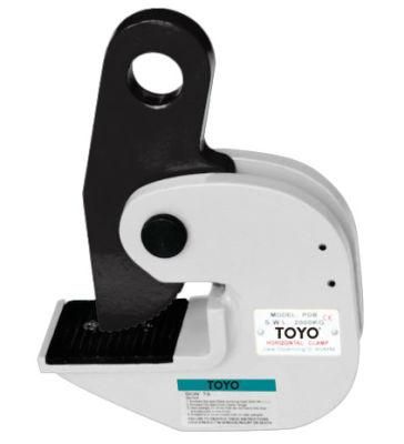Toyo Horizontal Lifting Clamp Iron Plate Use