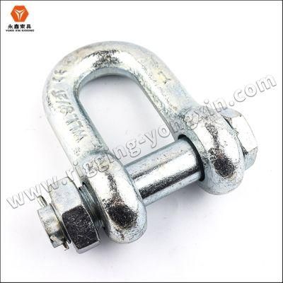 Stainless Steel 316 European Standard 8mm D Shackle Anchor Shackle Marine Grade