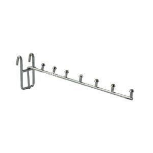 Metal Chrome Gridwall Display Clothing Hook for Supermarket
