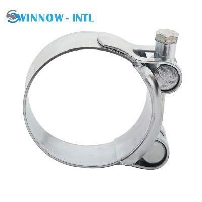 Heavy Duty Hose Clamp with One Bolt
