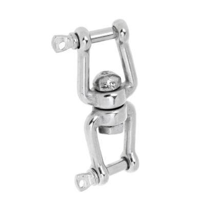 China Manufacturer Safety Heavy Duty Hot DIP Galvanized Drop Forged Carbon Steel Us Type G401 Eye and Eye Chain Swivel