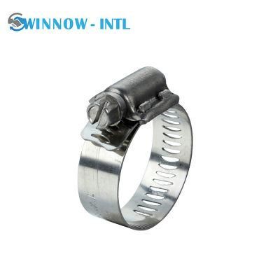 Heavy Duty Stainless Steel 304 American Type Pipe Hose Clamp