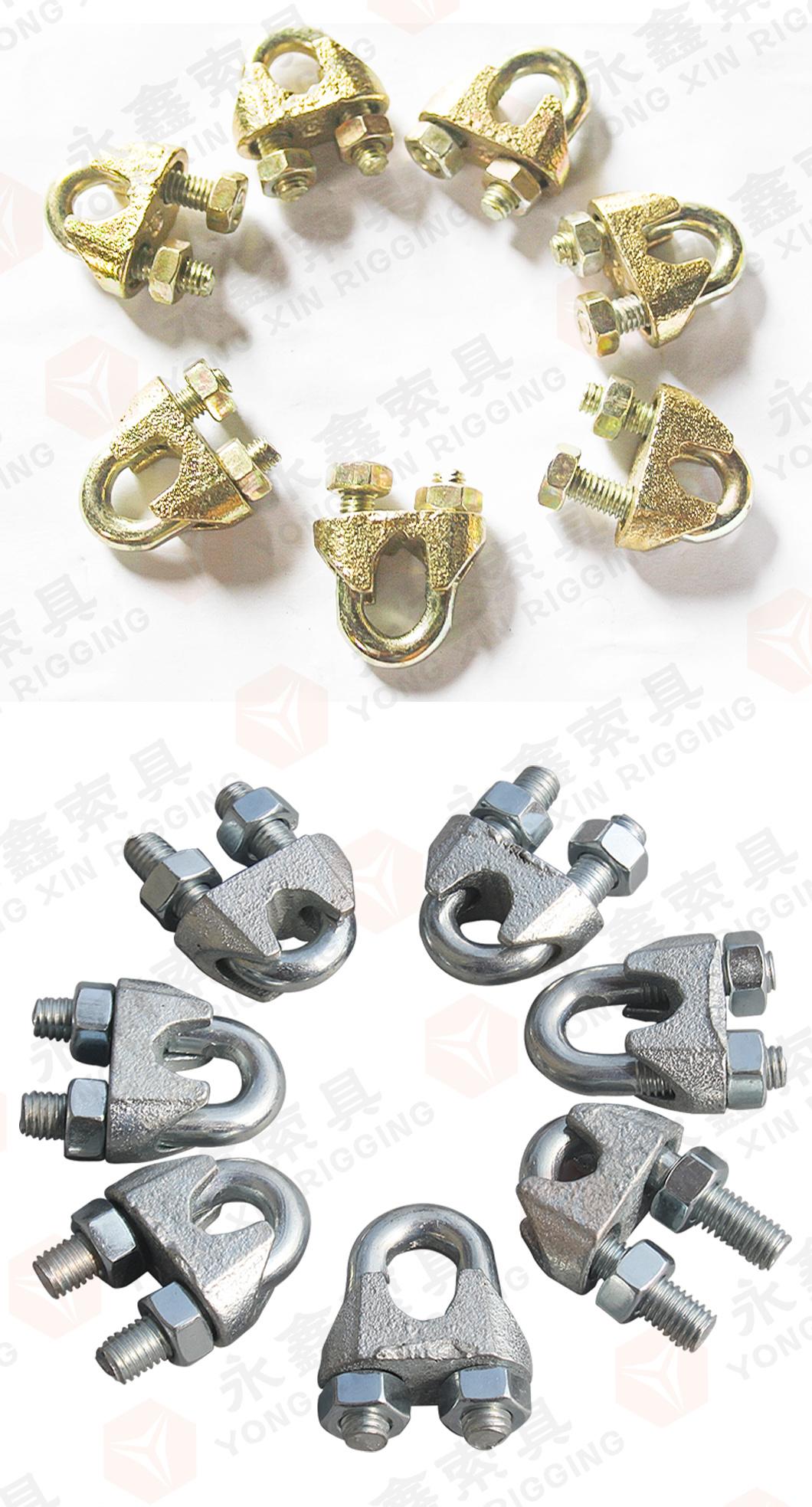 Top Quality SUS304/316 Stainless Steel Wire Rope Clamp Wire Rope Clip DIN741