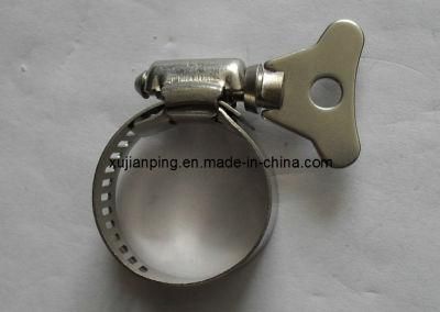 Stainless Steel Hose Clamp with Thumbscrew