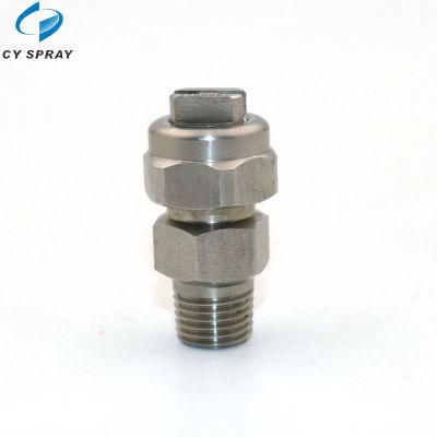 Stainless Steel Three-Section Combined Nozzle Flat Fan-Shaped Mist Tip Nozzle