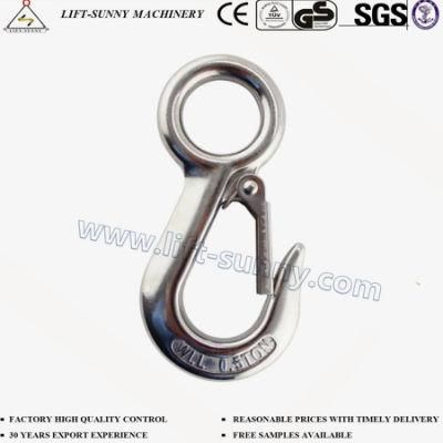 304/316 Stainless Steel Big Eye Hook with Latch