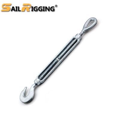 Us Type Drop Forged Turnbuckle with Hook and Eye