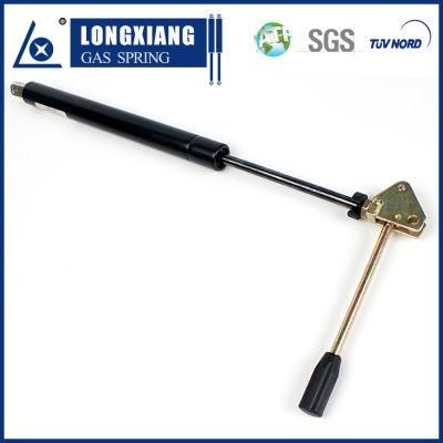 Short Spanner Locking Gas Spring for Textile Machine