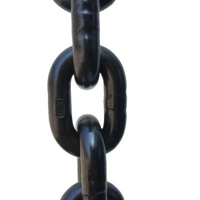 Factory Direct Sale G80 Black Link Chain 6mm-22mm Lifting Chain