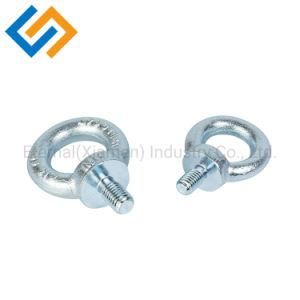 Factory Electric Galvanized Drop Forged Carbon Steel C15e or C15 DIN580 Lifting Eye Bolt