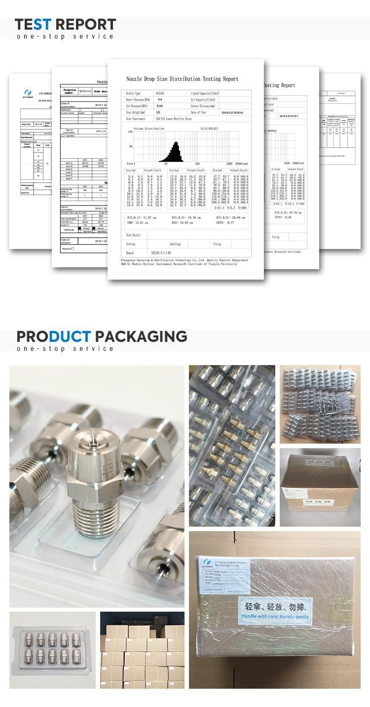 Low Pressure Misting Cooling System Atomizing Nozzles 6mm Slip Lock Quick Connectors Nozzles