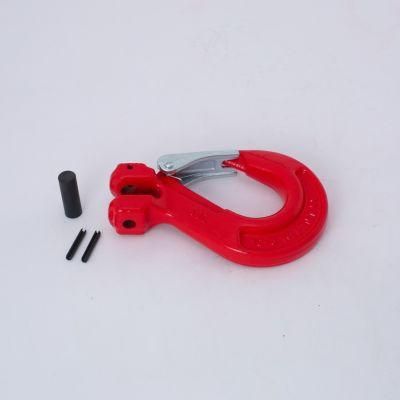 China High Quality Steel Lifting Crane S-320 Eye Hook with Safety Latch