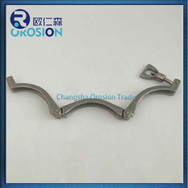 Stainless Steel 3inch 3-Pieces Clamp Sanitary Grade