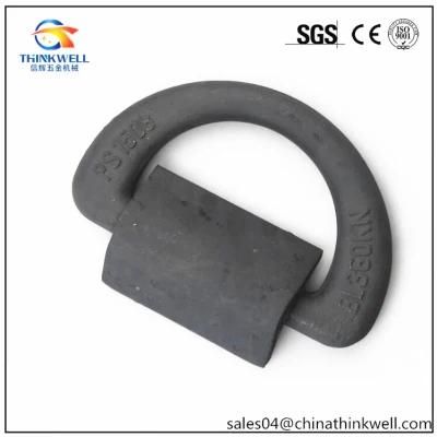 Galvanized Container Lashing Ring D Ring with Clamp Bracket