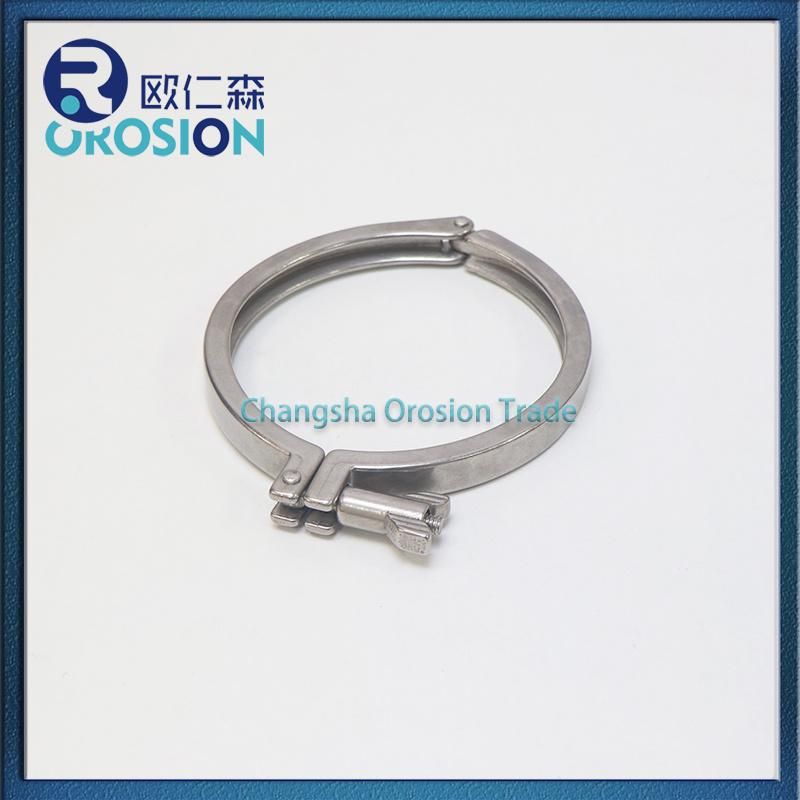 Stainless Steel Tc Clamp with Rocket Nut SS304/316 High Quality