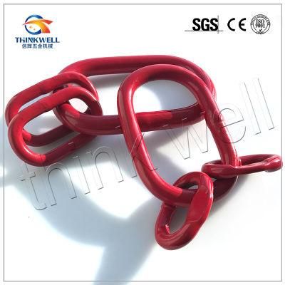 Yellow Painted Forging Steel Sling Weldless Ring Master Link
