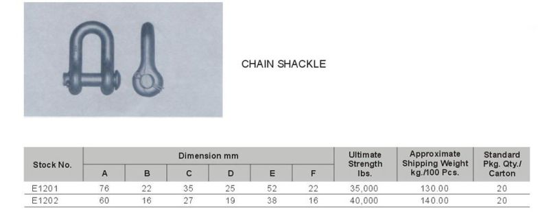 Chain Shackle