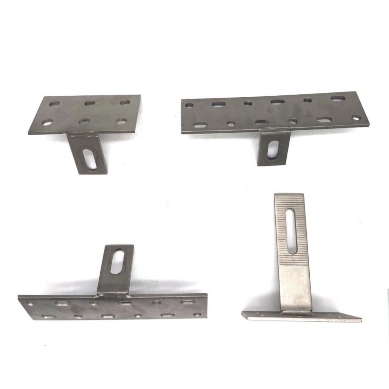 SS304 Ss430 Solar Mounting System Stainless Steel Roof Hook Bracket