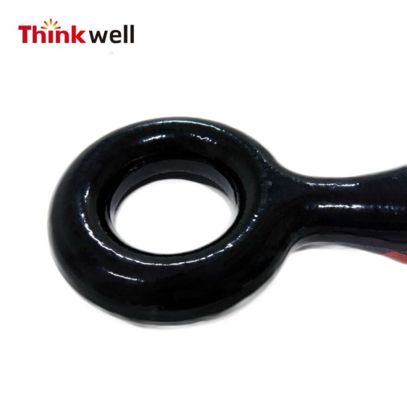 Forged Black Recovery Eye Tow Hook